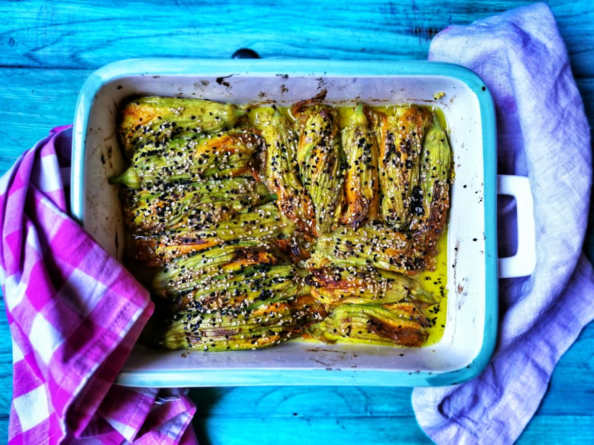 edf Fiori di zucca ripieni di ricotta e curry